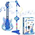 thumbnail image 1 of LINXUXIE Guitar for Kids, Guitar & Microphone Set for Toddler, Karaoke Toy Gift for Boys & Girls, 1 of 9