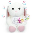thumbnail image 1 of LINXUXIE Musical Rabbit Plush Toy with Soothing Light & Sound, Soft Stuffed Animal for Newborn to Toddler 0-36 Months, 1 of 8