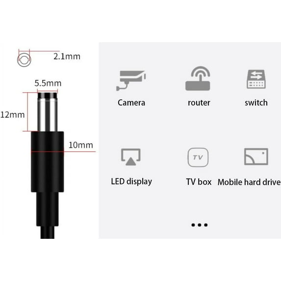 LINYAN-15V Power Adapter for Neewer Photo Studio Ring Light ...