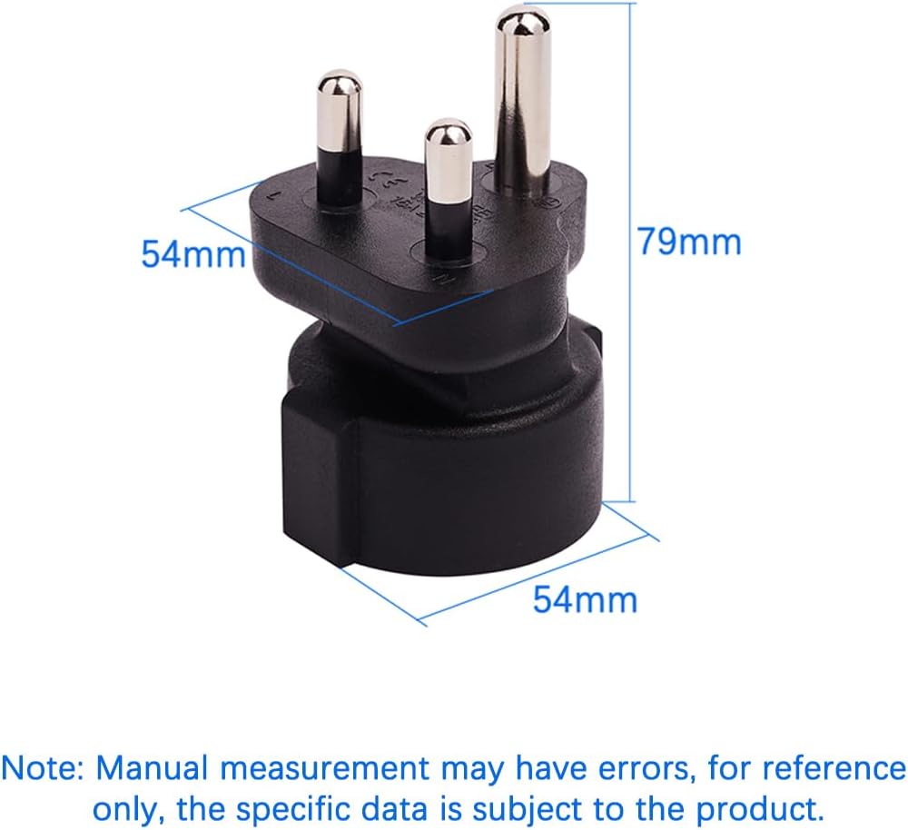 LINYAN-South Africa Male to Europe Female AC AdapterSouth Africa Large ...