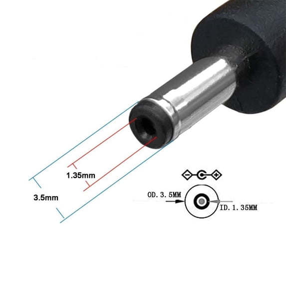 Cavo Adattatore USB HQRP 3.5mm X 1.35mm Per HUB USB Cavo Adattatore USB HQRP 3.5mm X 1.35mm Per HUB USB