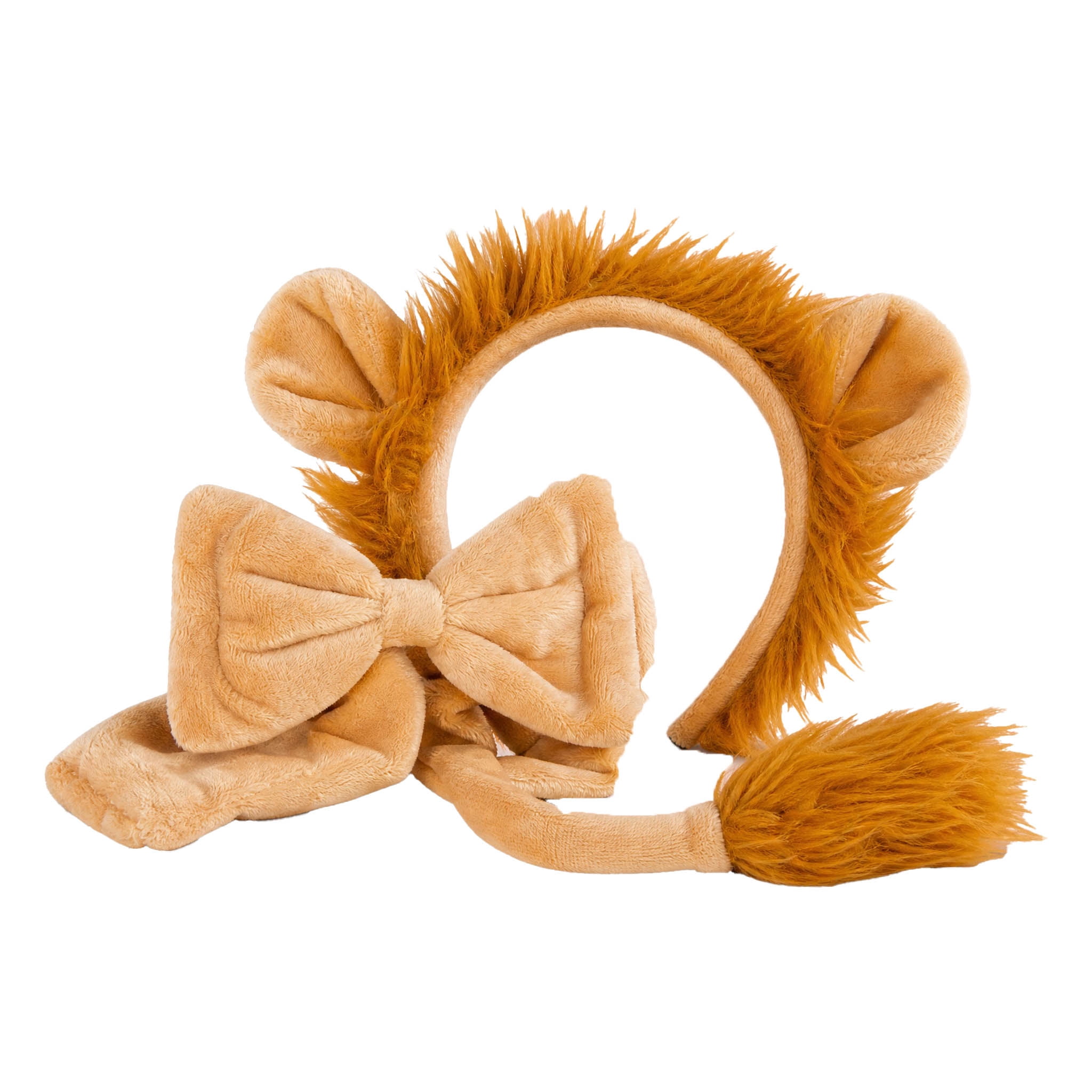 Lion Costume Accessory Kit for Children, Brown, 3 Pieces, Halloween by Way To Celebrate