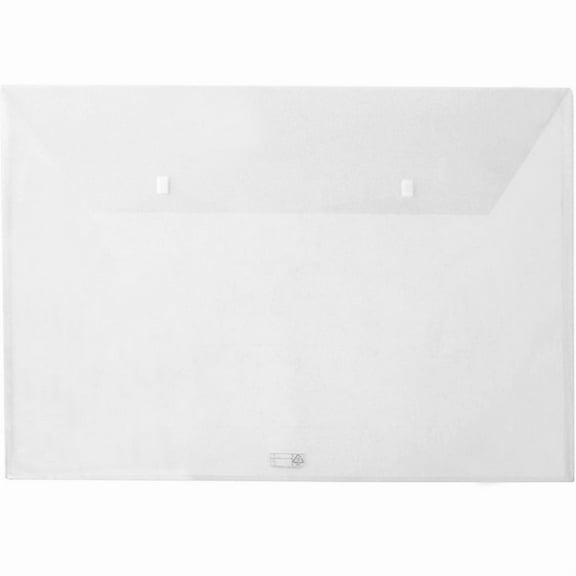LION Poly Oversized Project Envelope, 18" x 24", Clear, 6EA/Box