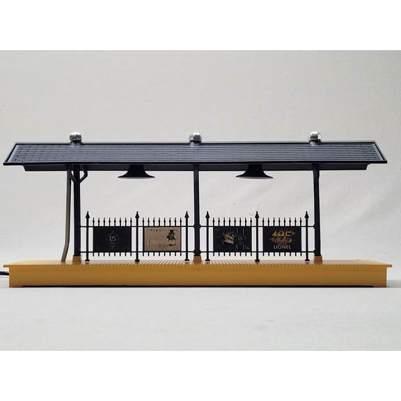 LIONEL 125TH ANNIVERSARY LIGHTED STATION PLATFORM O GAUGE 2529090
