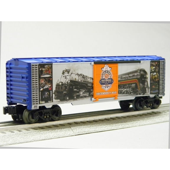 LIONEL 2019 NATIONAL TRAIN DAY BOXCAR O GAUGE 1938350
