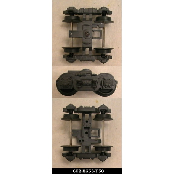 LIONEL 4 WHEEL TENDER TRUCK FRONT POLAR EXPRESS LIONCHIEF O GAUGE 6928653T50