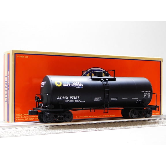 LIONEL ADM 40' TANK CAR #15387 O GAUGE TRAIN CAR 2542361