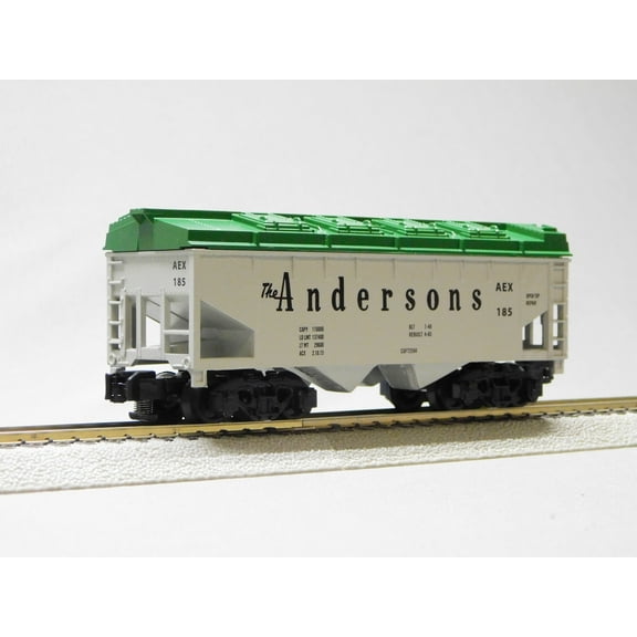 LIONEL AMERICAN FLYER ANDERSONS 2 BAY COVERED HOPPER #185 S GAUGE 2219051