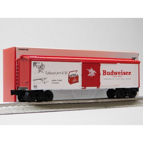 LIONEL ANHEUSER BUSCH BUDWEISER REEFER #28620 O GAUGE 2528620
