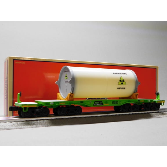 LIONEL AREA 51 HEAVY DUTY FLATCAR #XP09D O GAUGE 2526170
