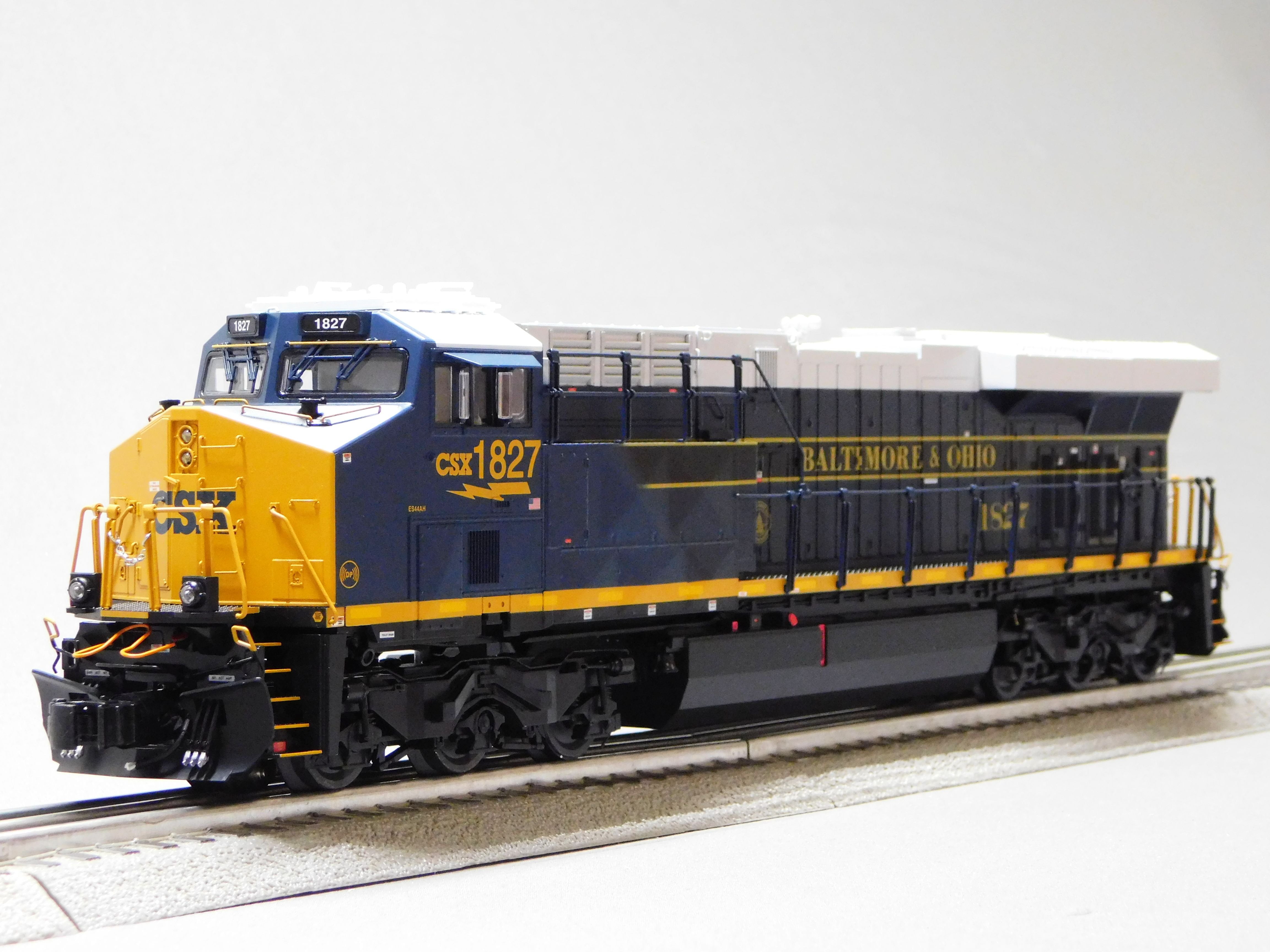 LIONEL BTO CSX B&O LEGACY ES44AC #1827 DIESEL LOCOMOTIVE O