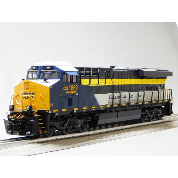 LIONEL BTO CSX C&O LEGACY ES44AC 1869 DIESEL LOCOMOTIVE O GAUGE 2433901