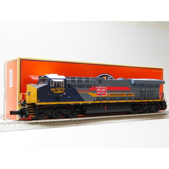 LIONEL BTO CSX FAMILY LINES LEGACY ES44 #1972 DIESEL ENGINE O GAUGE 2533561