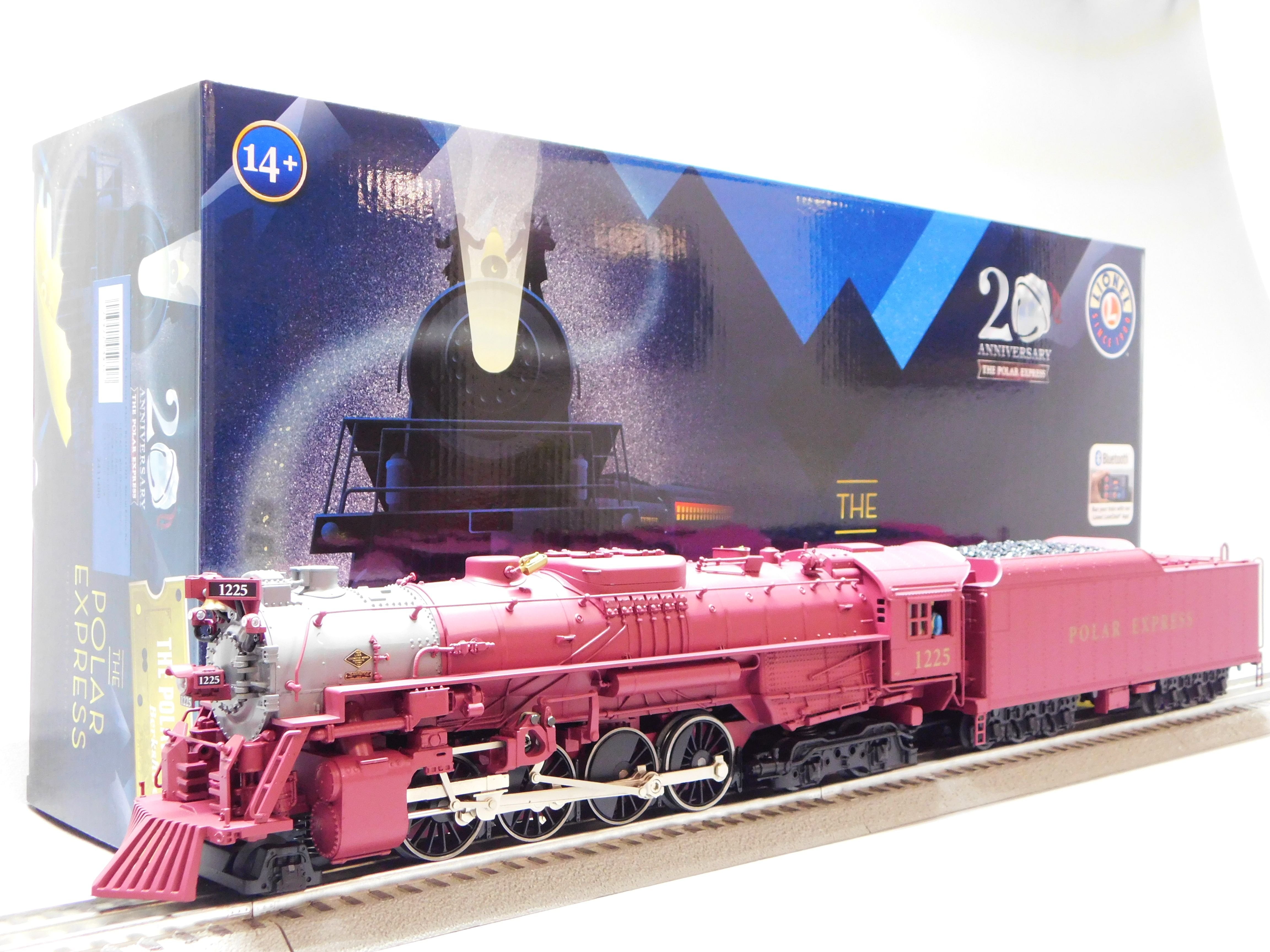 LIONEL BTO POLAR EXPRESS RED LEGACY BERKSHIRE STEAM ENGINE O GAUGE