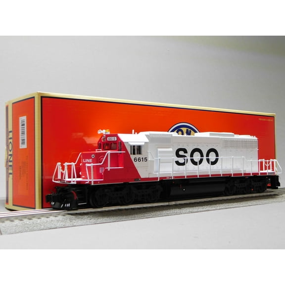 LIONEL BTO SOO LINE RAIL LEGACY SD40-2 #6615 DIESEL ENGINE O GAUGE 2533431
