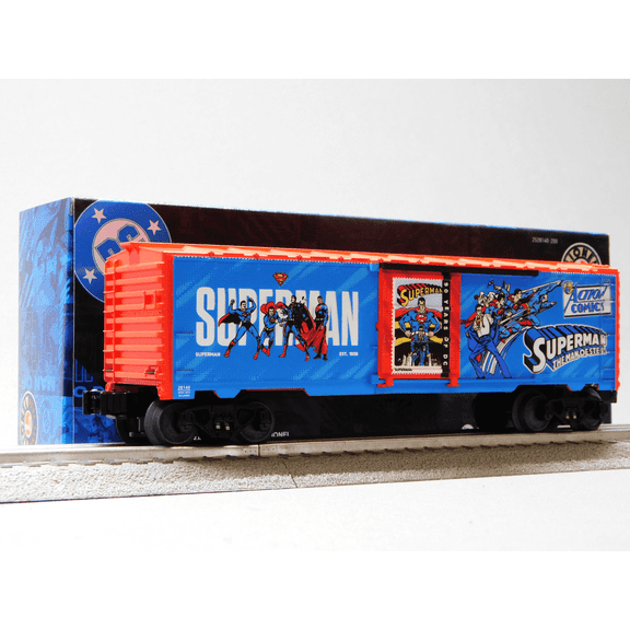 LIONEL DC COMICS SUPERMAN 90th ANNIVERSARY BOXCAR 2528140