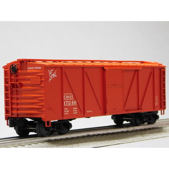LIONEL DELAWARE & HUDSON SINGLE SHEATHED BOXCAR #17246 O GAUGE box 2442172