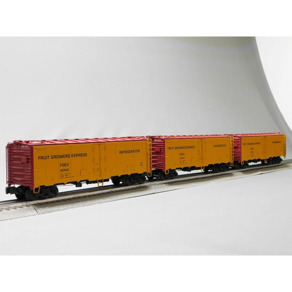 LIONEL Fruit Growers Express Vision Reefer Set 3 Pack 2326310