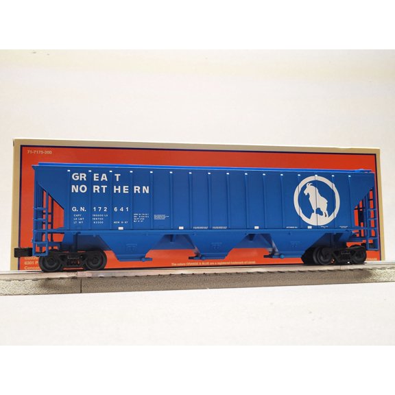 LIONEL GREAT NORTHERN 4740 PS-2CD COVERED HOPPER# 172641 O GAUGE 2642252
