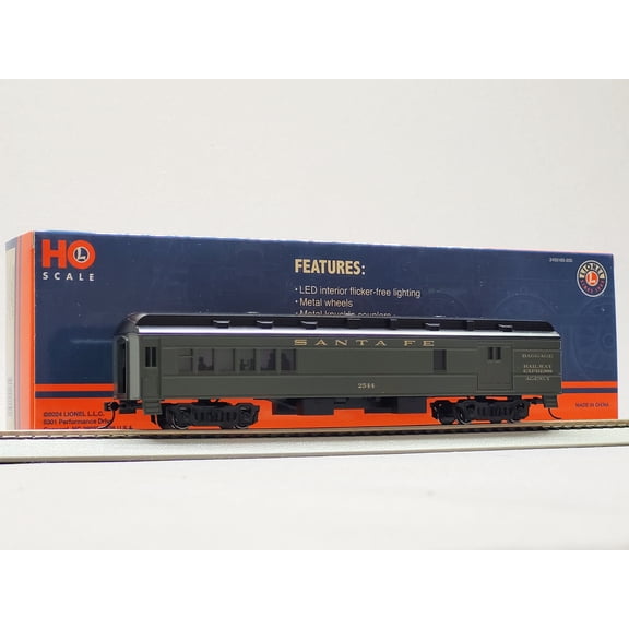 LIONEL HO SANTA FE COMBINE CAR #2544 2455170