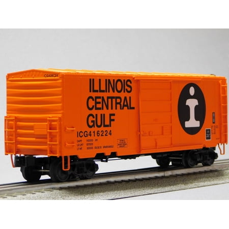 LIONEL ILLINOIS CENTRAL GULF FREIGHTSOUNDS PS1 BOXCAR 416224 O GAUGE 2426050