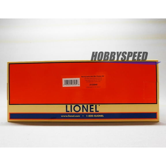 LIONEL John Bull STEAM Passenger Train Display Set Railroad O Gauge 2122040