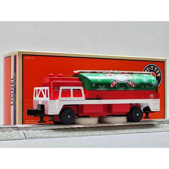 LIONEL NORTH POLE CENTRAL TRACK CLEANING CAR O GAUGE 2528850