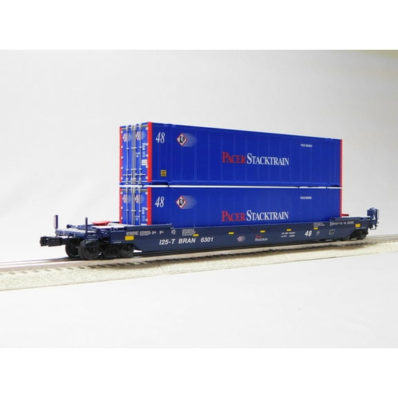LIONEL PACER STACKTRAIN HUSKY STACK with TRAILERS #6301 O GAUGE 2226621
