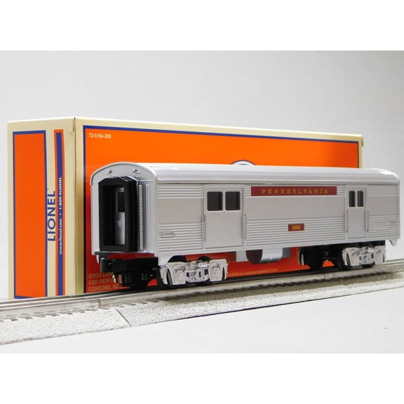LIONEL PENNSYLVANIA RAILROAD PRR ADD ON BAGGAGE CAR #5868 O GAUGE 2427810