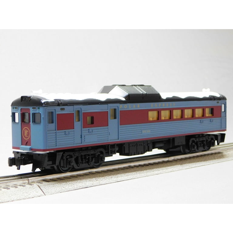 LIONEL POLAR EXPRESS LIONCHIEF PLUS BUDD RDC2 #PE-24 O GAUGE