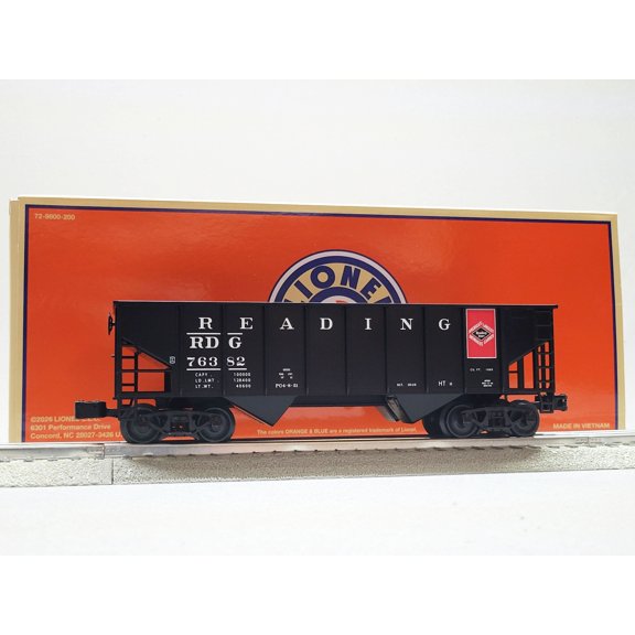 LIONEL READING 2-BAY HOPPER O GAUGE 2642469