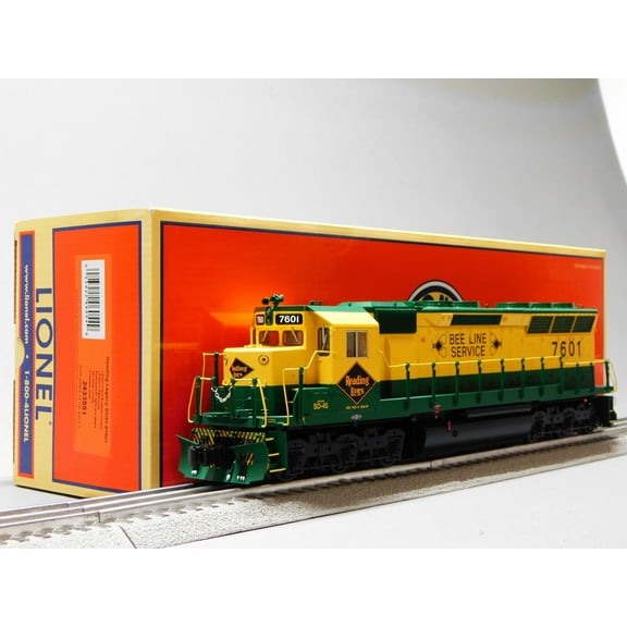 LIONEL READING LEGACY SD45 DIESEL LOCOMOTIVE ENGINE #7601 O GAUGE 2433551