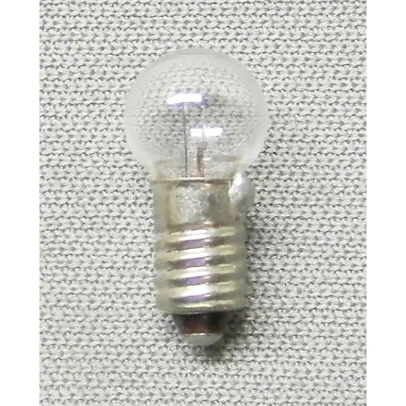LIONEL REPLACEMENT PART - CLEAR LAMP BULB 18V 0.08A w/SCREW BASE 6104092300