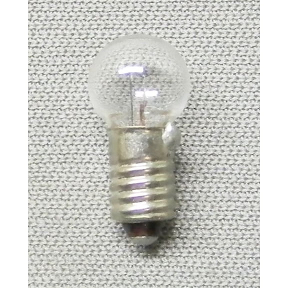 LIONEL REPLACEMENT PART - CLEAR LAMP BULB 18V 0.08A w/ SCREW BASE 6104092300