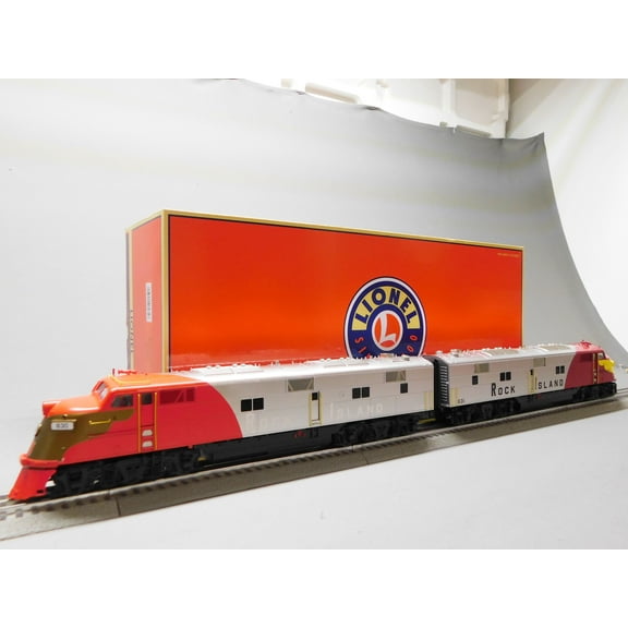 LIONEL ROCK ISLAND LEGACY E6 AA DIESEL ENGINE SET O GAUGE 2433630