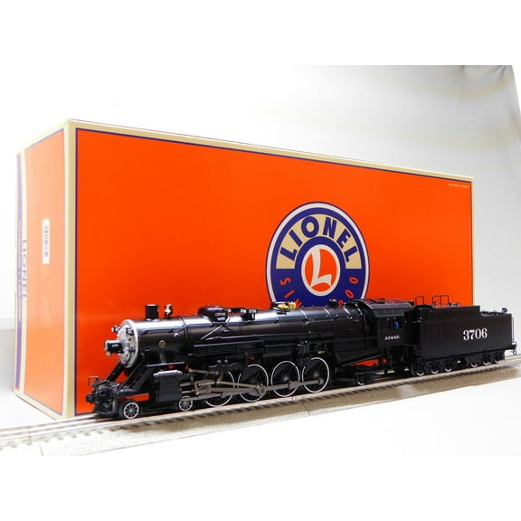 LIONEL SANTA FE LEGACY MOUNTAIN 4-8-2 #3706 STEAM ENGINE O GAUGE TRAIN 2531200