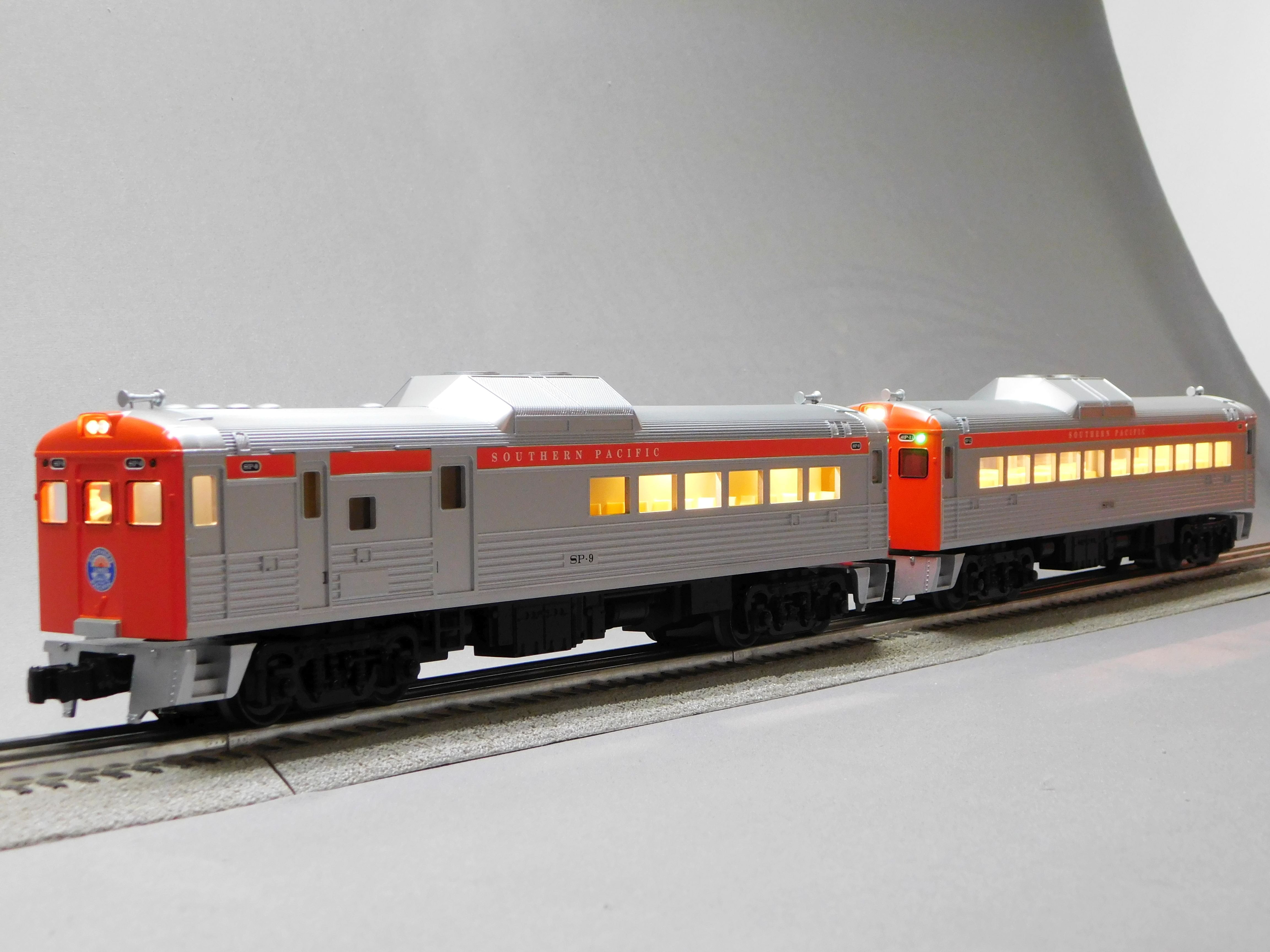 LIONEL SOUTHERN PACIFIC BUDD LIONCHIEF PLUS 2.0 RDC UNIT COMBO 2335100 ...