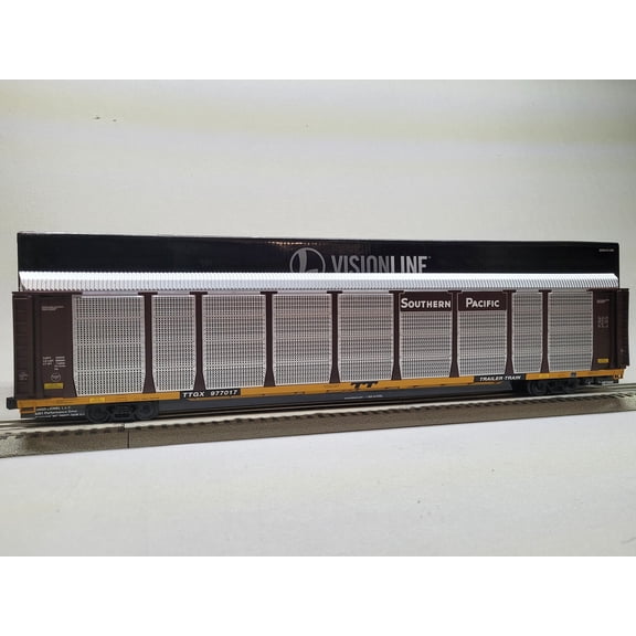 LIONEL SOUTHERN PACIFIC VISION 89' AUTORACK #977017 O GAUGE 2526450