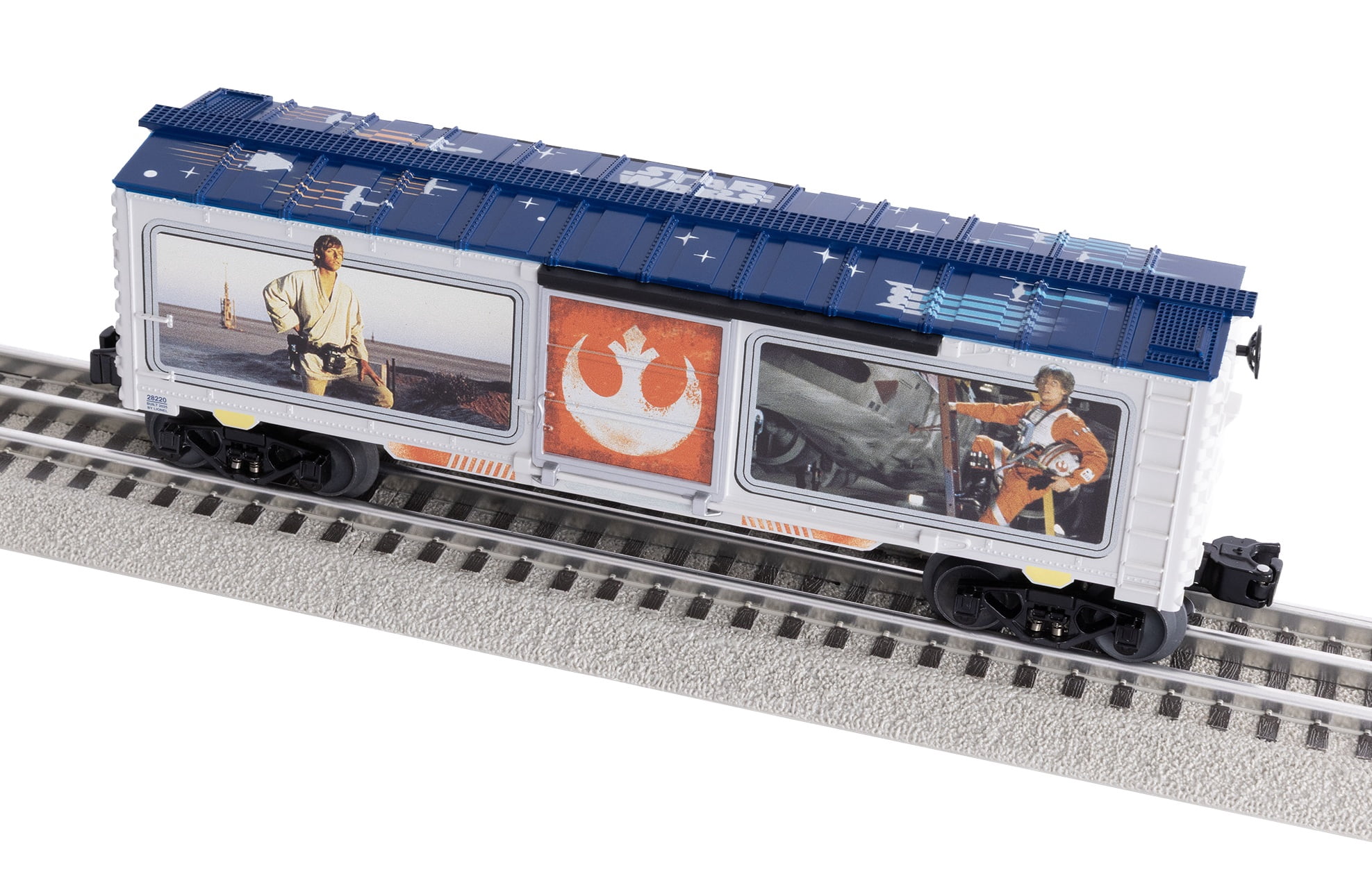 Lionel Disney Star Wars Luke Skywalker Character O Gauge Model Train Boxcar for Ages 14+