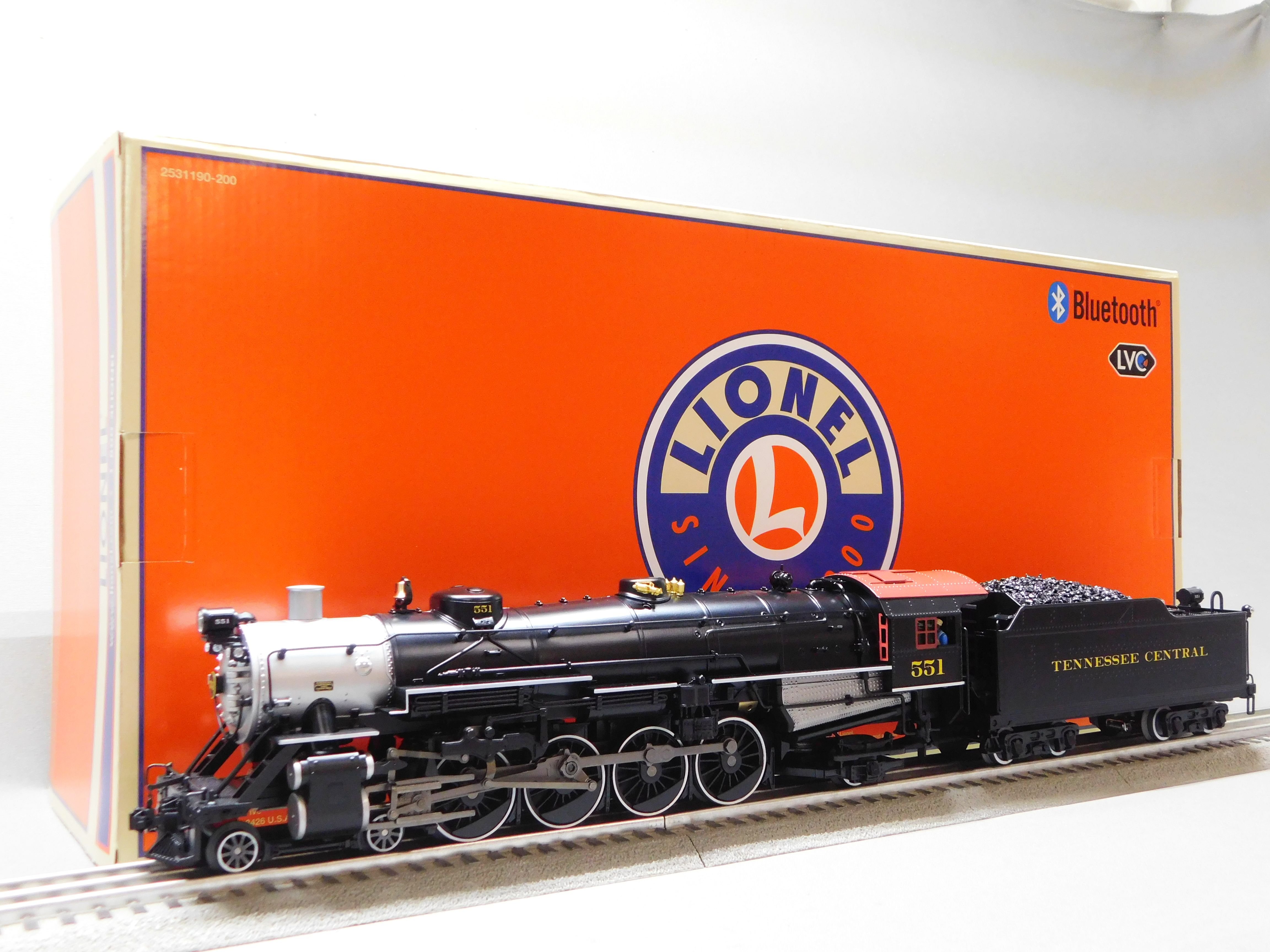LIONEL TENNESSEE CENTRAL LEGACY MOUNTAIN #551 STEAM ENGINE O GAUGE