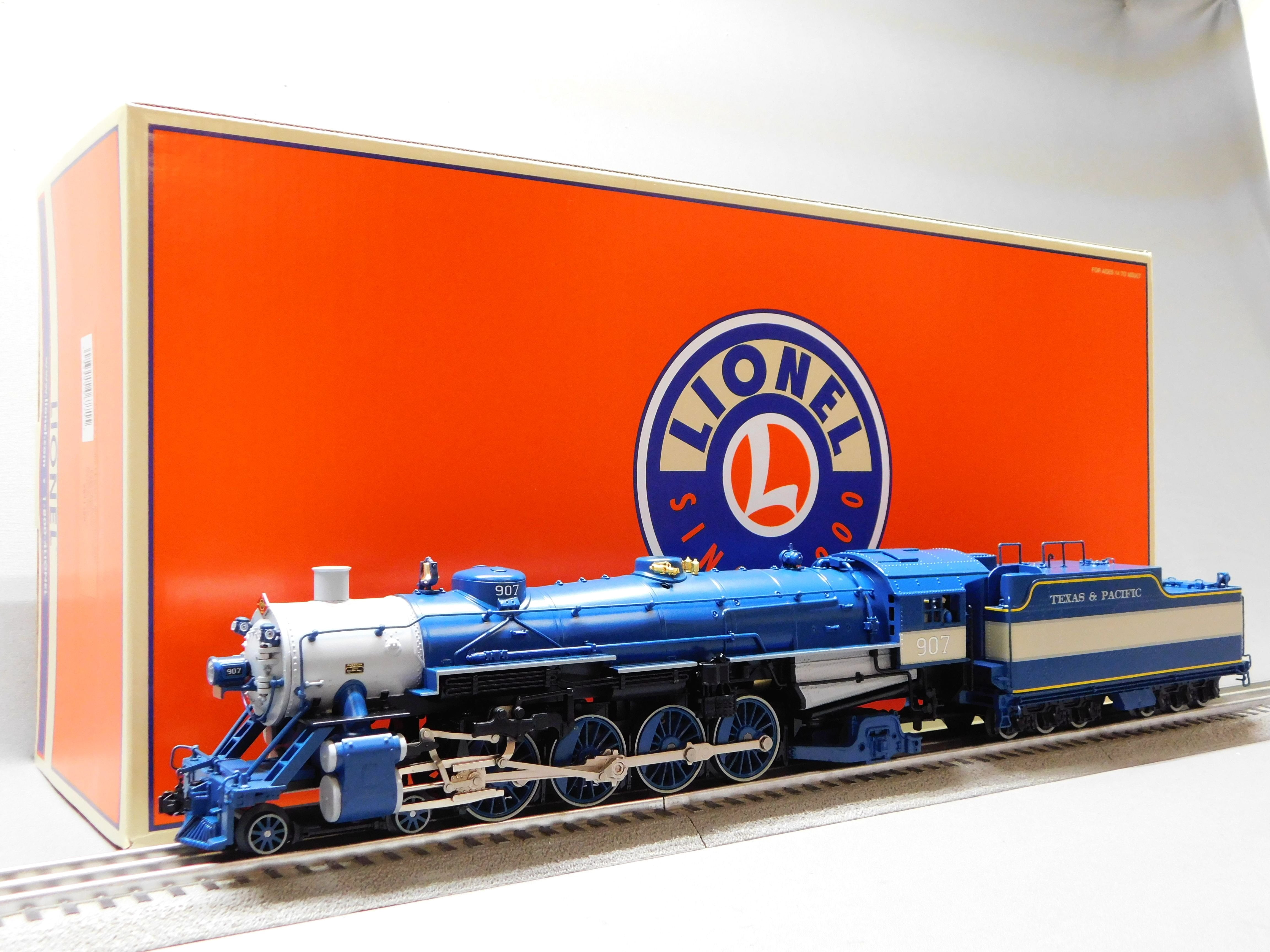 LIONEL TEXAS & PACIFIC LEGACY MOUNTAIN #907 STEAM ENGINE O GAUGE