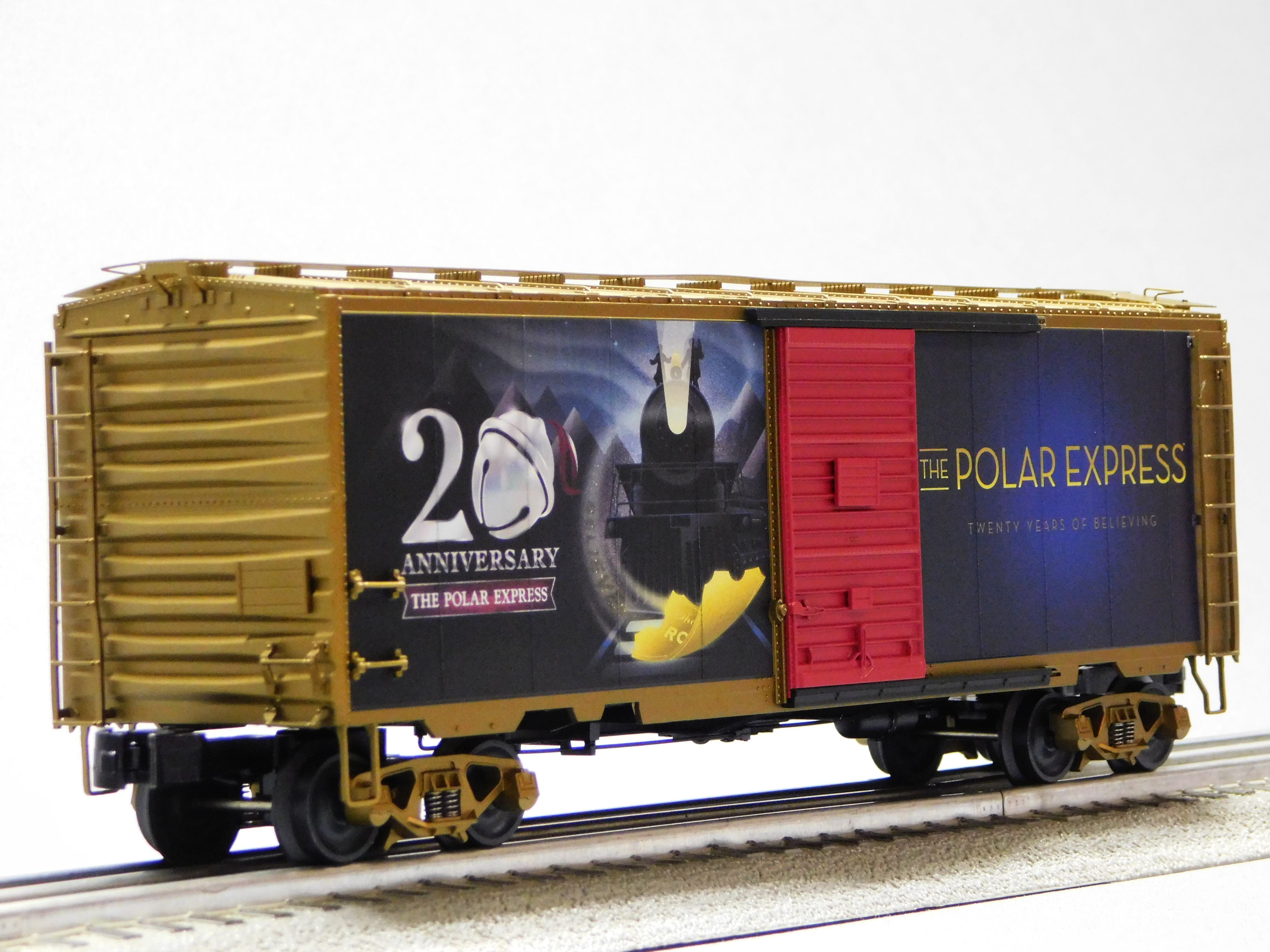 Lionel O Gauge The Polar Express Train Set In Ob - Foto 9
