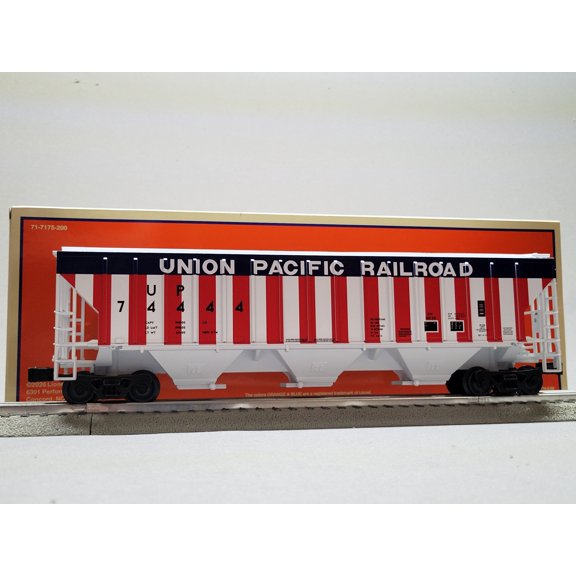 LIONEL UNION PACIFIC 4740 PS-2CD COVERED HOPPER #74444 O GAUGE 2642290