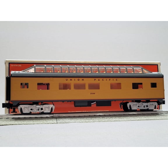 LIONEL UNION PACIFIC FULL VISTA DOME PASSENGER CAR O GAUGE 2627100