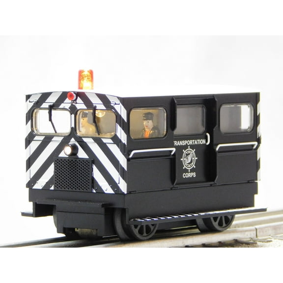 LIONEL US TRANSPORT CORPS TMCC SPEEDER O GAUGE ENGINE 2435170