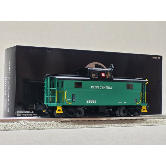 LIONEL VISION PENN CENTRAL N5 CABIN CAR #22885 O GAUGETRAIN CAR 2526100