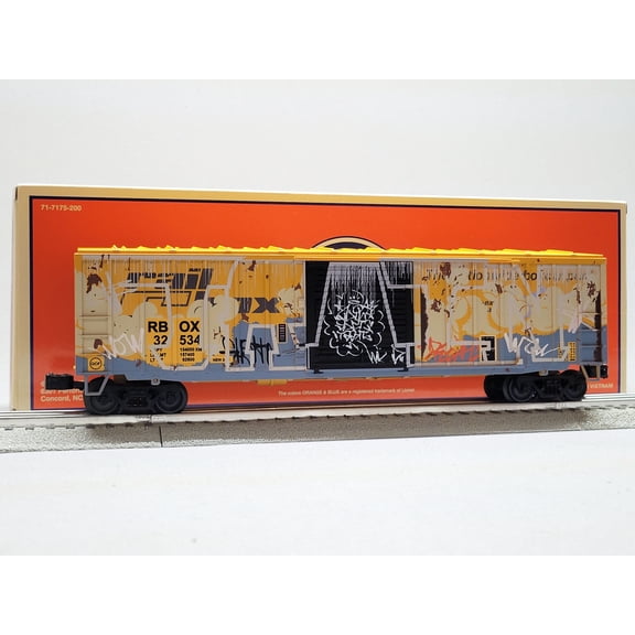 LIONEL WEATHERED RAILBOX ACF 50' BOXCAR #32534 O GAUGE 2542302