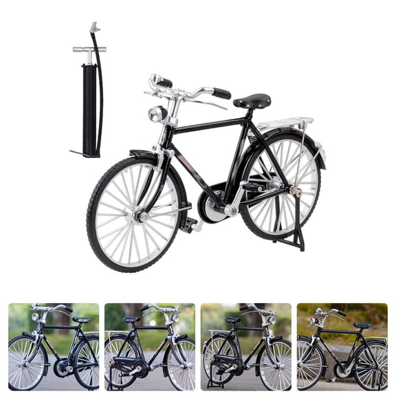 LIOOBO Cycling Decor Alloy Black 1 Set Home Decoration