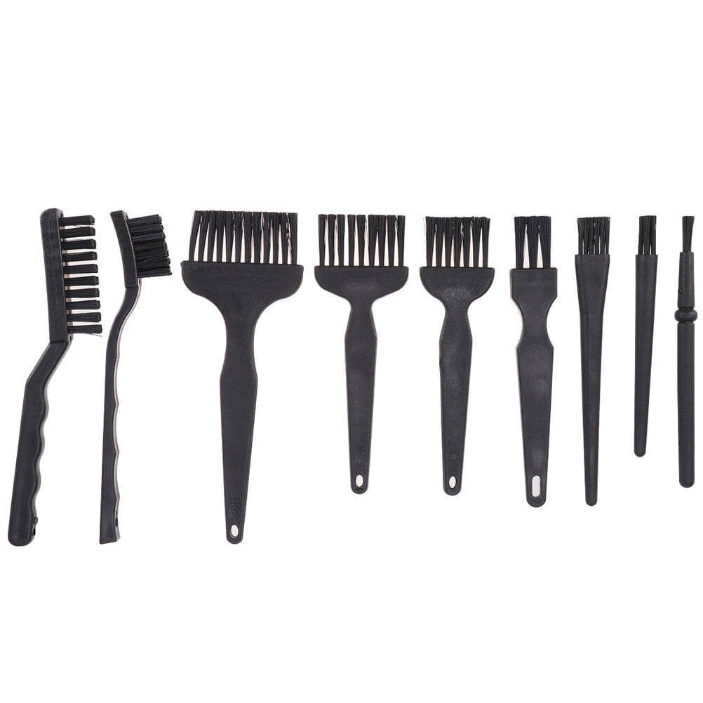 LIOOBO 9 Pcs Dry Pick up Swivel Dusting Brush Soldering Keyboard Set
