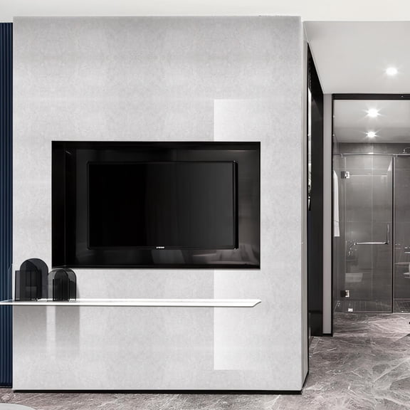 LIOOBO Easy Install Marble Effect Self Adhesive Kitchen Wall Backsplash Panels